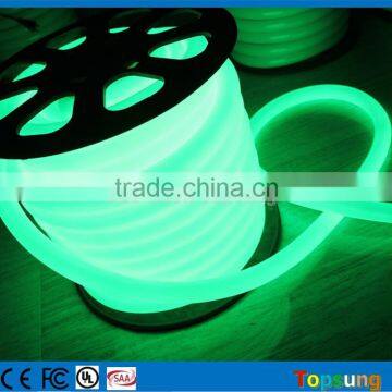 30m Spool Green Round 220v Outdoor Led Neon Rope Light for Home