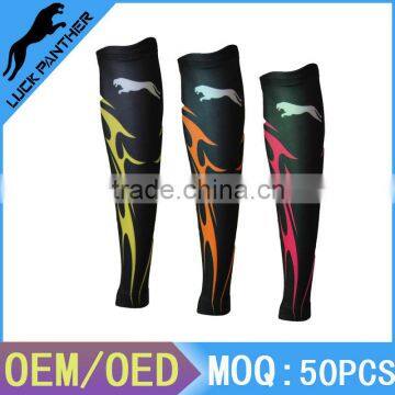 Lycra Fabric Material Compression Sports Leg Sleeves