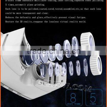 2016 Hot Selling VR BOX 2.0 Virtual Reality Glasses 3D VR Headsets Helmet With Bluetooth Remote Controller photo-2