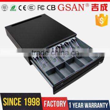GS-4046 Metal High Quality Orbital Cash Box 5 Bills 5 Coins POS Cash Drawer photo-2