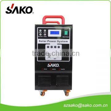 Home Solar System 1000VA 600W 12V 100AH Battery Inside