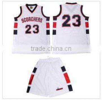 100% Polyester Heavyweight Dazzle Round Neck Green Basketball Uniform photo-5