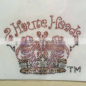 factory direct hotfix motif rhinestone motif iron on motif