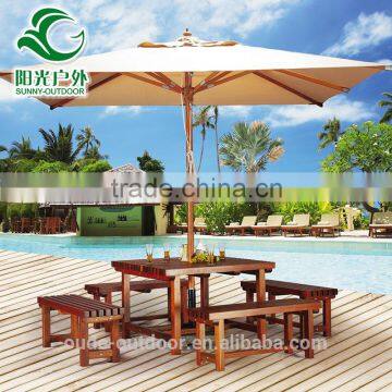 Luxury water-proof recycled wood furniture outdoor garden