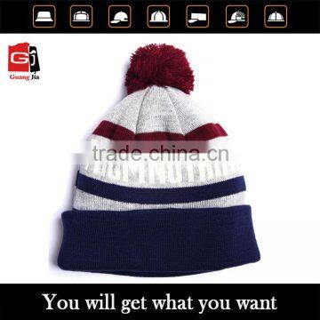 Fashion Ladies Crochet hats custom wool beanie knitted wool hat