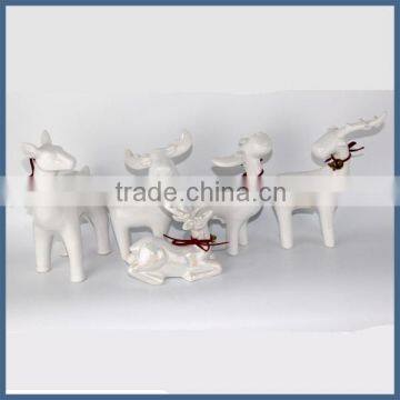 Festive & Party Supplies Ceramic Santa Reindeer for Christmas Decorating photo-3