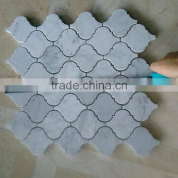 Italian White Marble Mosaic Tile