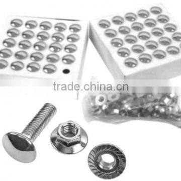 BUMPER BOLT KIT 67-73 (3/8" x 1.5")(50PCS/BOX)(bolt/washer/nut) for CV CAMRO