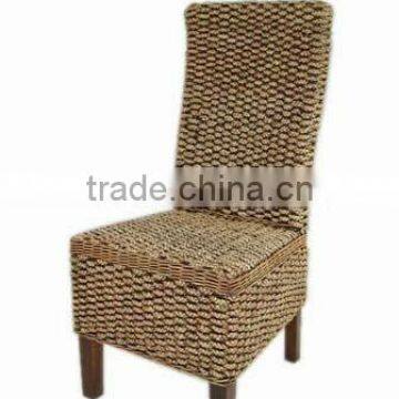 Alisa Dining Chair AFWC 028 from natural wicker for indoor furniture