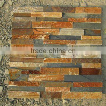 Chinese natural culture slate,yellow slate