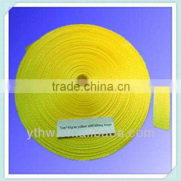 yellow pp stiff lifting loops for bulk bag/big bag/jumbo bag