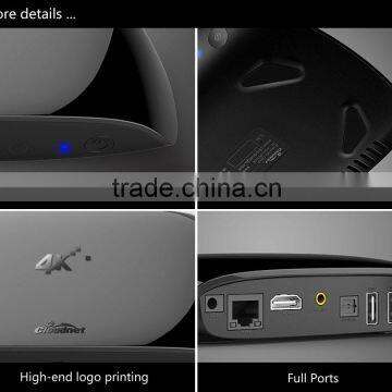 Cloudnetgo Wholesale Uhd 4k 3d 4k Satellite Receiver Kodi 15.2 Amlogic S912 tv Box Ulra 4k Ocat Core tv Box photo-5