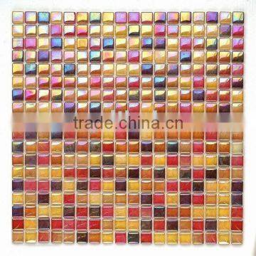 kitchen design crystal glass mosaic tile