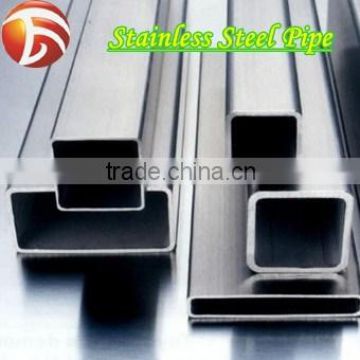 Any Size Stainless Tube Steel ASTM 304 304L Welded Stainless Tube Steel Round or Square Stainless Steel Pipe