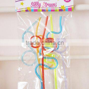 Hot Sale Plastic Artistic Crazy Bar Drinking Straws photo-4