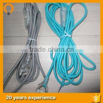 Plastic Wire Lamp Holder,switch,european Plug Adaptor European Plug Line photo-6