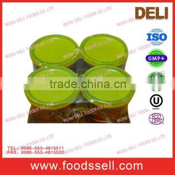 Honey Syrup/honey Mix/blend Syrup With Comb Packed in 80/453g Glass Bottle for Yemen/Middle East Market