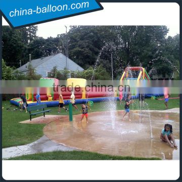 giant Inflatable obstacles courses,inflatable climbing slide,outdoor land park for sale