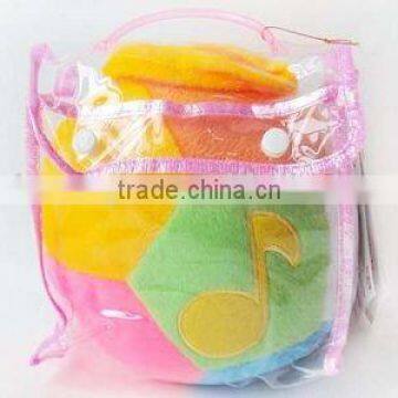 EN71 Aproval Colouful Soft Ball for infant Bell inside