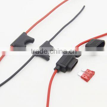 Car Mini Blade Fuse Holder Waterproof 18AWG Upto 15A 12V/24V/32V DC