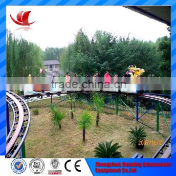 2016 hot sale theme park equipment kids roller coaster kit slide dragon coaster rides