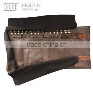 Odear Fashion Professional Blue Leather Jewelry Roll photo-3