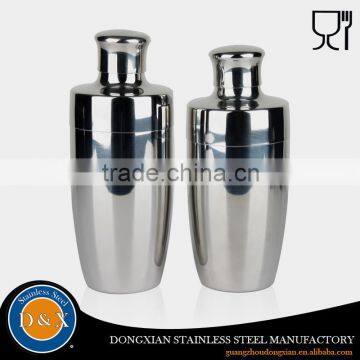 Double wall stainless steel unique cocktail shakers