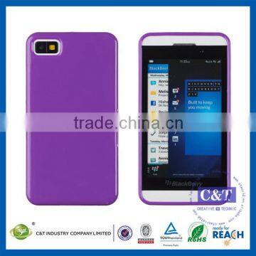 C&T 2 Color TPU Bumper Case for Blackberry Z10 Phone,case for Blackberry Z10 photo-2