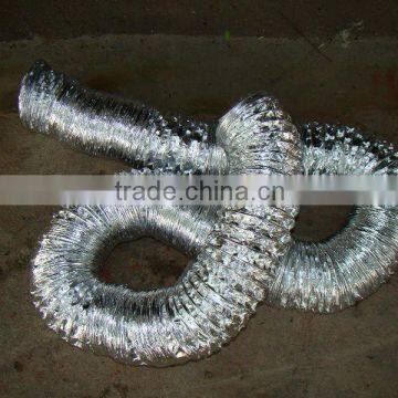 aluminum fiberglass flexible duct pipe