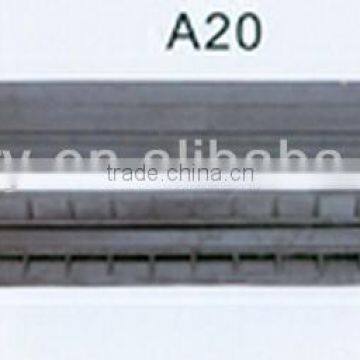 Rubber Speed Hump/Speed Bump A20 with one channel cable protector