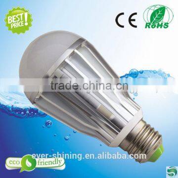 hot new products for 2015 E27 base isolated driver 9w dimmable led bulb light