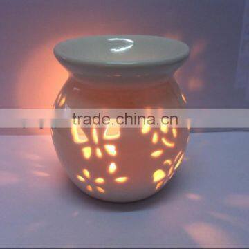 Decorative Cut out Ceramic oil burner