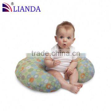 2014 Hot sale comfortable printing 100% cotton baby nursing pillow