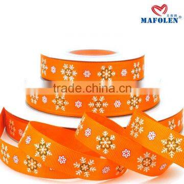 Guangzhou Rgb Packing co 2015 New Products Christmas Grosgrain Flower Pattern Ribbon photo-4
