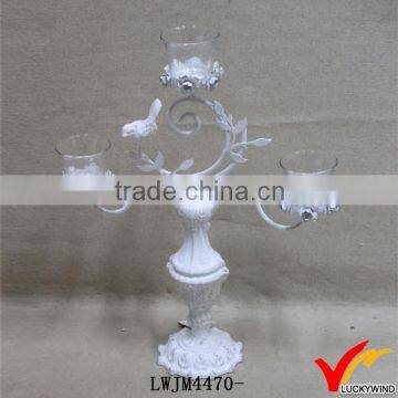 unity white antique beautiful candle holder wedding