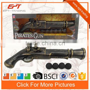 Realstic airsof bingpong gun pirate gun toy for kids