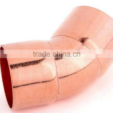 Copper elbow Copper fitting 45 degree elbow