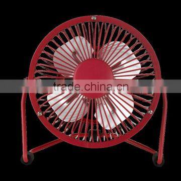 4" reasonable price usb fan with 110V