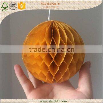 Handmade high quality tissue paper Mini honeycomb round balls