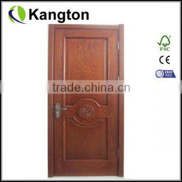 Luxury and Good Qulity Modern Carved Solid Wood Door