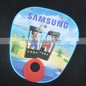 Samsung promotion gift pp fan, custom plastic fan, pp hand fan