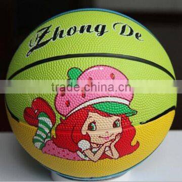 Promotion Small Rubber Basketball Ball photo-5