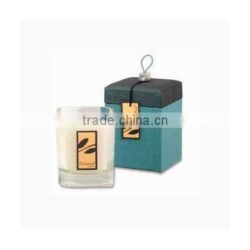 Scented Soy High End Square Glass Candle