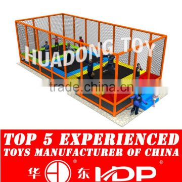 New factory price for indoor trampoline park, high quality trampoline playground