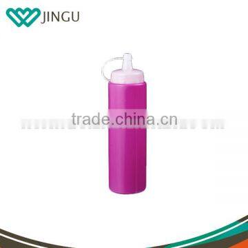 2014 silicone cap honey plastic squeeze bottle