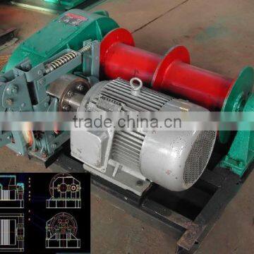 hot sale 20 ton 200 kN compact hydraulic winch