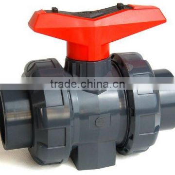 PVC Double Union Ball Valve PN16