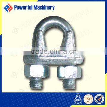 U.S. TYPE DROP FORGED SMALL STEEL WIRE ROPE CLAMP