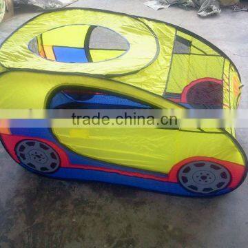 Car shape pop up child play tent