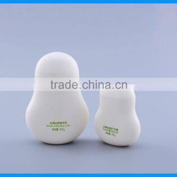 Screw cap pe children lotion bottle